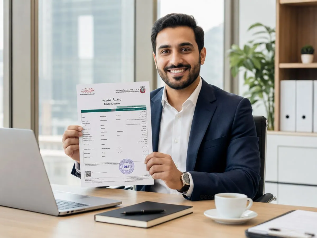 Business owner with UAE trade license — Modest Consulting Services FAQ